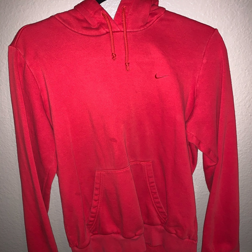 Red Nike sweatshirt